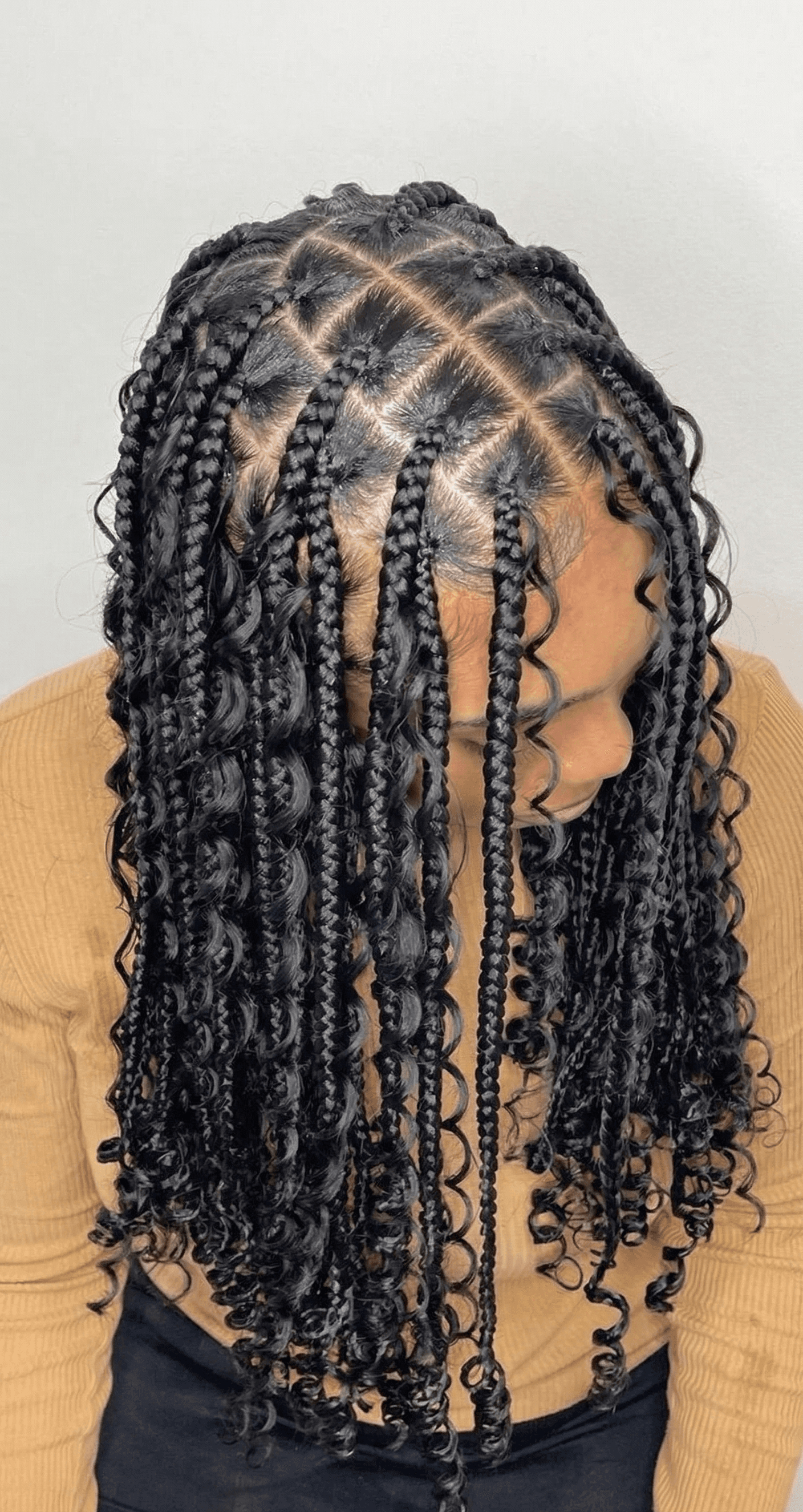Knotless Braids style 1